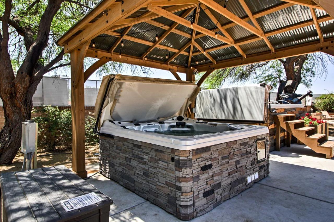 Pet-Friendly Tucson Casita Shared Hot Tub And Porch Villa Eksteriør bilde