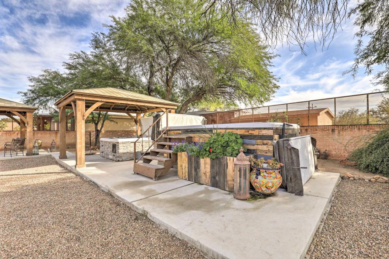 Pet-Friendly Tucson Casita Shared Hot Tub And Porch Villa Eksteriør bilde