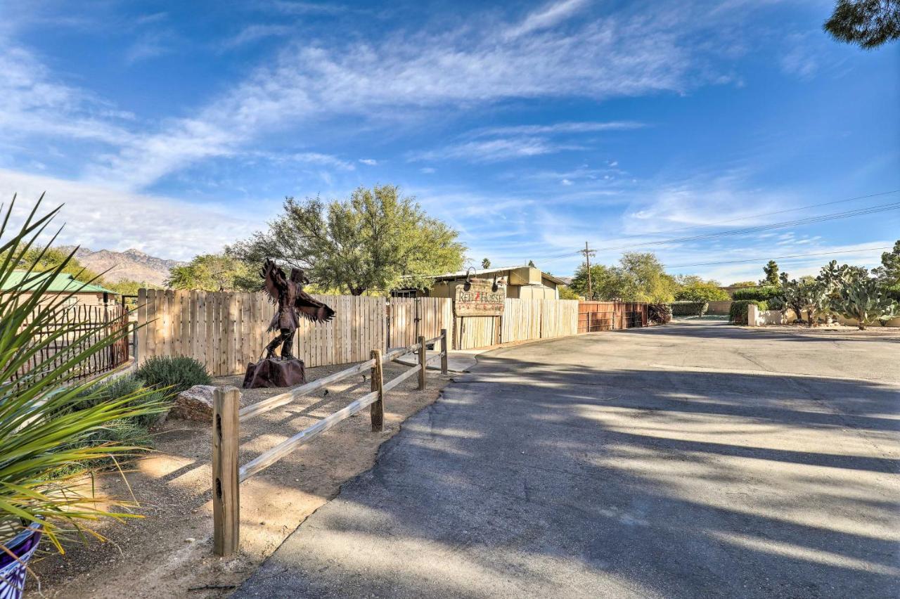 Pet-Friendly Tucson Casita Shared Hot Tub And Porch Villa Eksteriør bilde