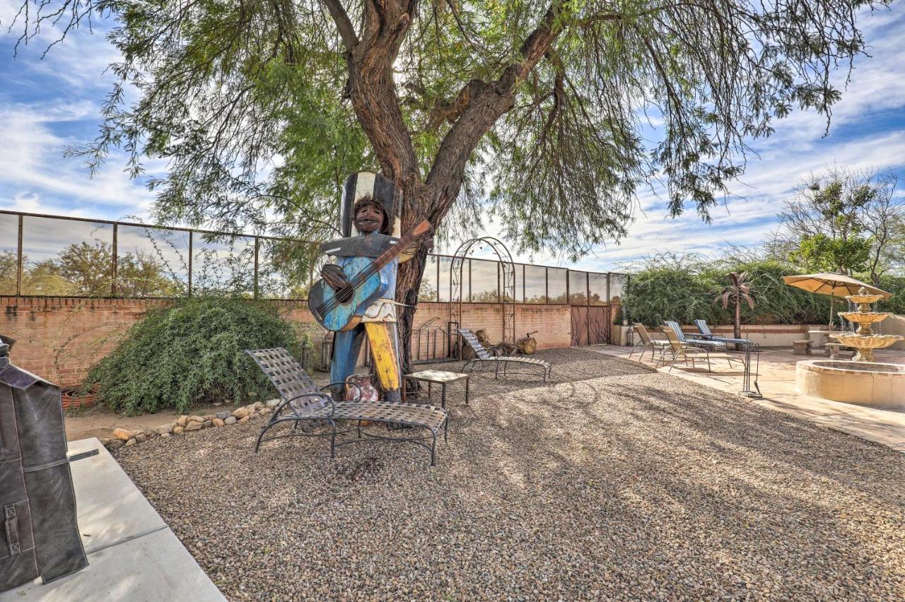 Pet-Friendly Tucson Casita Shared Hot Tub And Porch Villa Eksteriør bilde