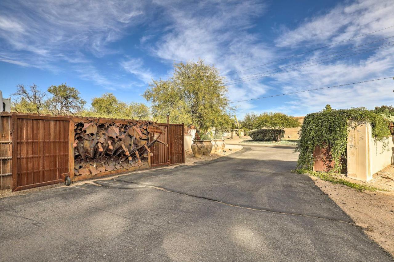 Pet-Friendly Tucson Casita Shared Hot Tub And Porch Villa Eksteriør bilde