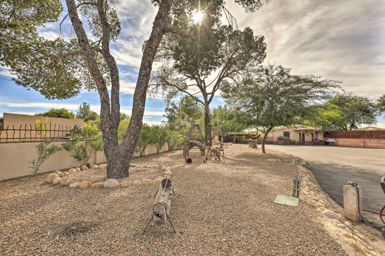 Pet-Friendly Tucson Casita Shared Hot Tub And Porch Villa Eksteriør bilde