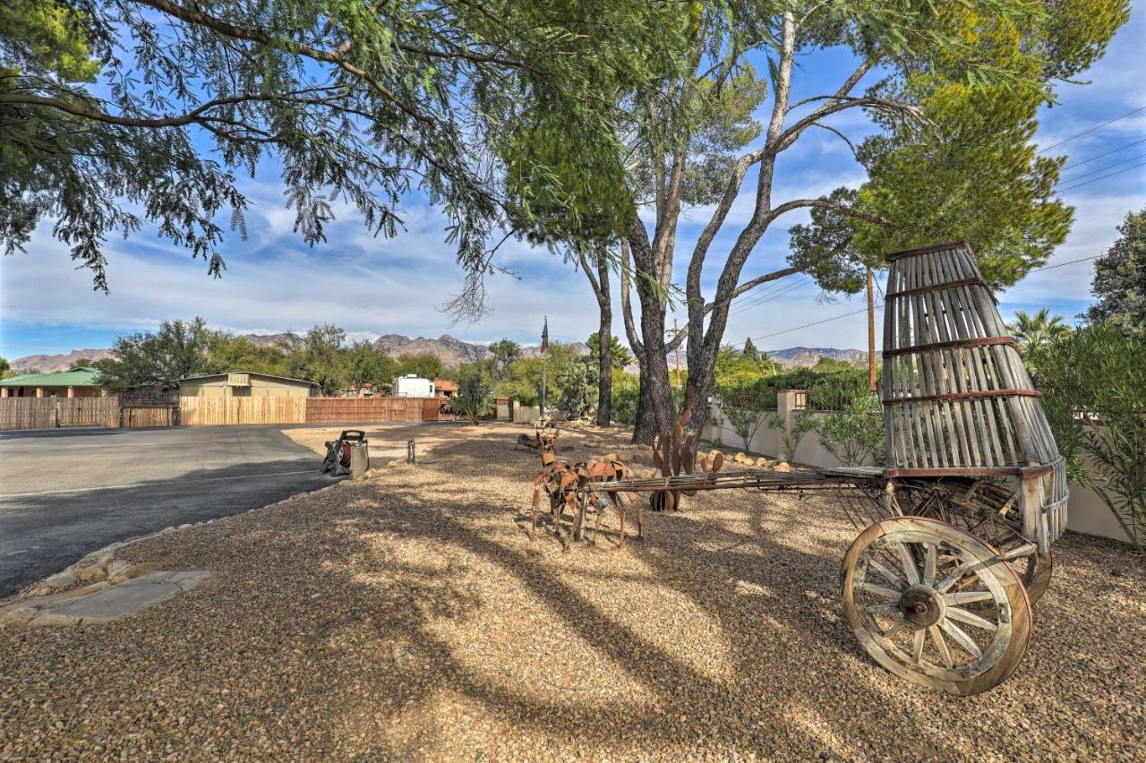 Pet-Friendly Tucson Casita Shared Hot Tub And Porch Villa Eksteriør bilde